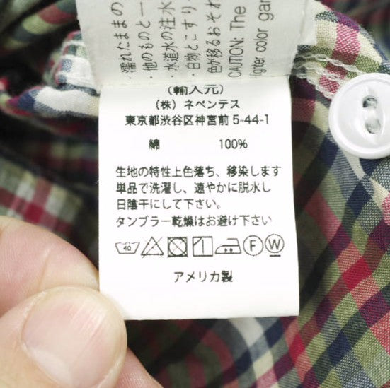エンジニアードガーメンツ ワークシャツ コットン シャツ
