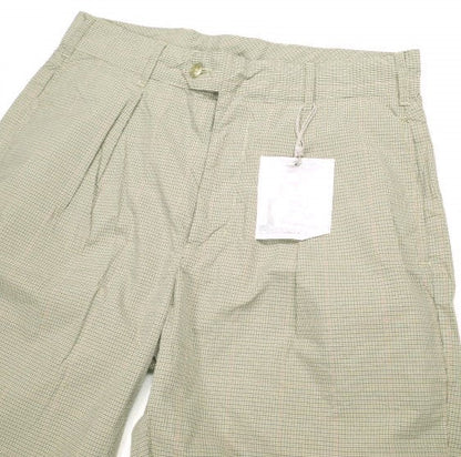 エンジニアードガーメンツ サンセットショーツ Nyco Mini Tattersall ショートパンツ