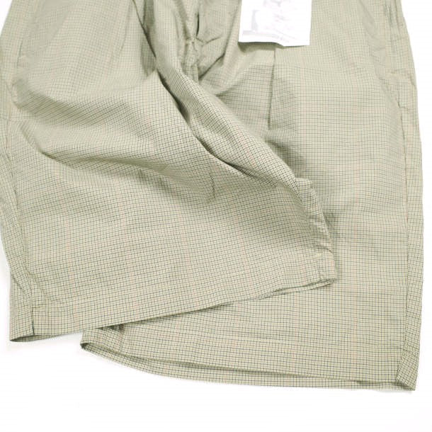 エンジニアードガーメンツ サンセットショーツ Nyco Mini Tattersall ショートパンツ
