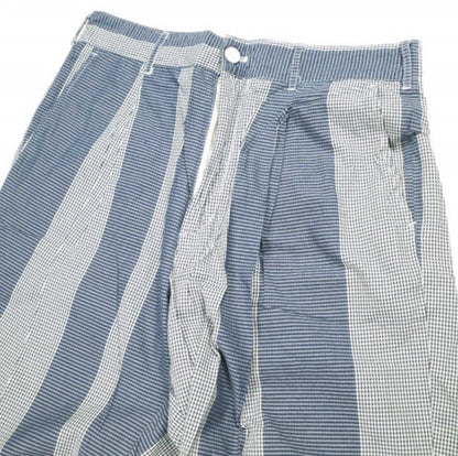 エンジニアードガーメンツ WP SHORT MINI GINGHAM BIG ST. コットンショートパンツ