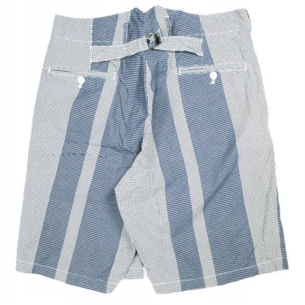 エンジニアードガーメンツ WP SHORT MINI GINGHAM BIG ST. コットンショートパンツ