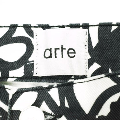 アルテアントワープ Flowers Allover Print コットンパンツ