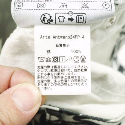 アルテアントワープ Flowers Allover Print コットンパンツ