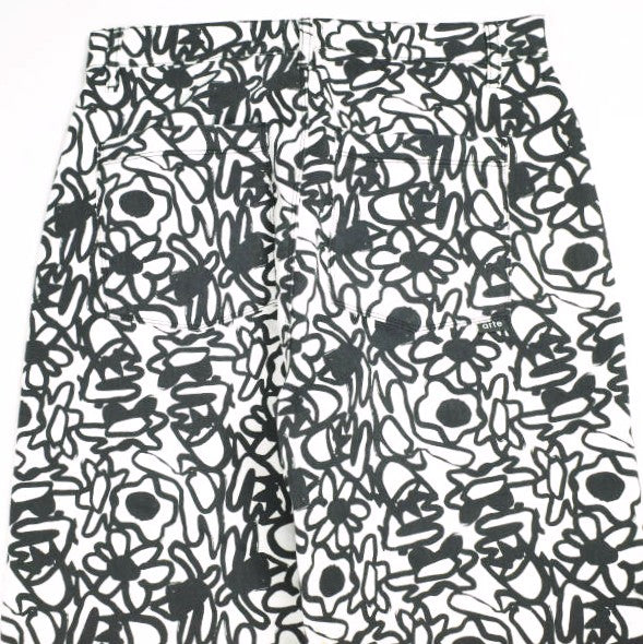アルテアントワープ Flowers Allover Print コットンパンツ