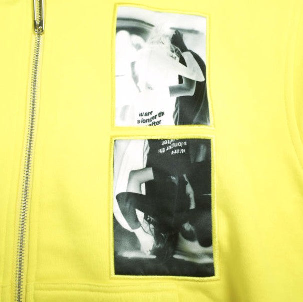 アグッドバッドインフルエンス×ウランサカグチ LIFE IS ZIP HOODIE 綿 パーカー