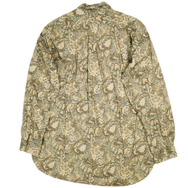 エンジニアードガーメンツ 19 Century BD Shirt コットンペイズリープリント シャツ