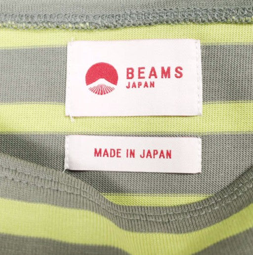ビームスジャパン バスクシャツ コットン トップス