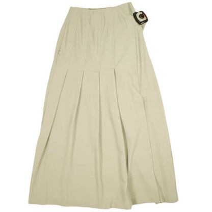 maturely Super Kilt Maxi Skirt ポリエステル マキシスカート