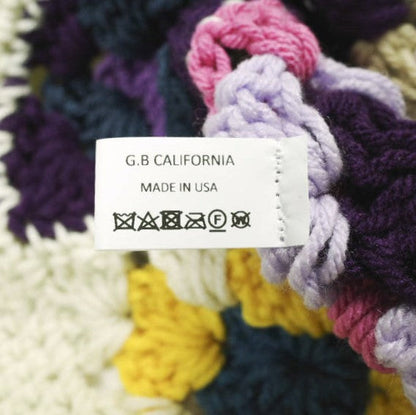 G.B CALIFORNIA FLOWER BUCKET HAT ニットバケットハット