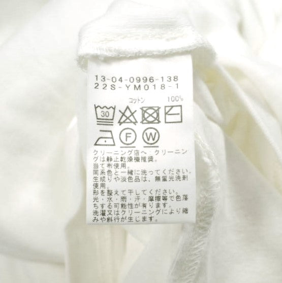 ビームスボーイ リブビッグモックネックショートスリーブTシャツ コットン トップス