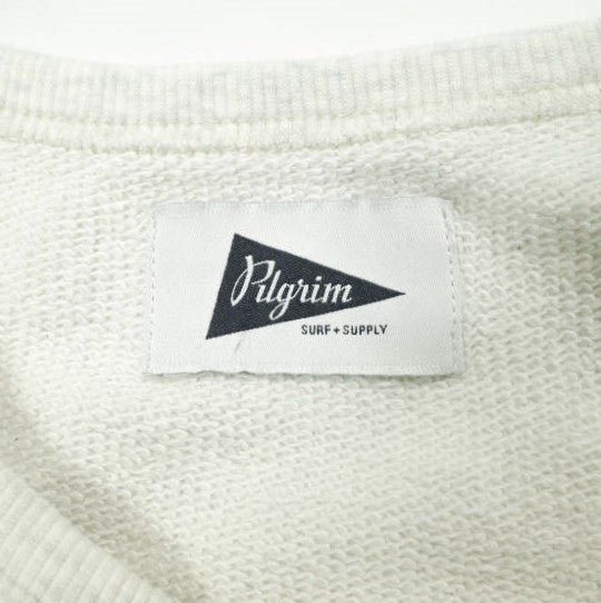 ピルグリム サーフ+サプライ Raglan Crew Sweatshirt コットン スウェットシャツ