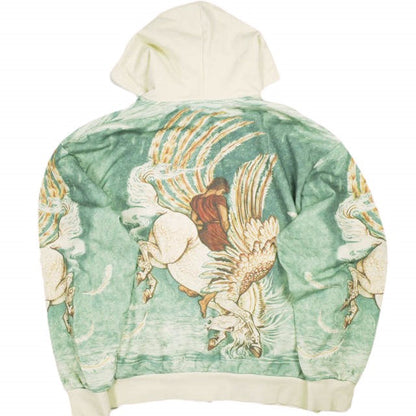 キスニューヨークシティ Pegasus Nelson Zip Up Hoodie コットン パーカー