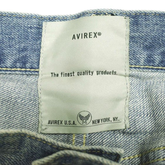 アヴィレックス TFQP DENIM PANTS 綿 デニムパンツ