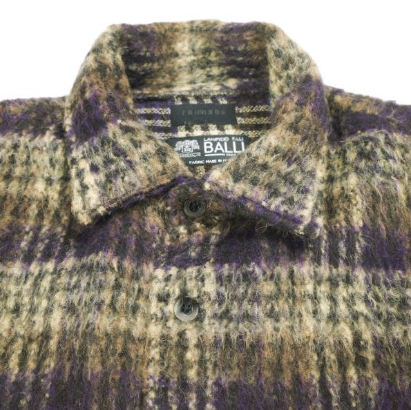 FR(13)NDS IOLANDA SHAGGY SHIRTS アルパカ混シャツジャケット