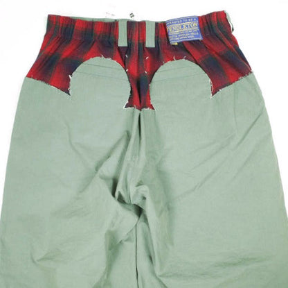 メゾンマルジェラペンドルトン Yoke Trousers コットンナイロン パンツ 限定