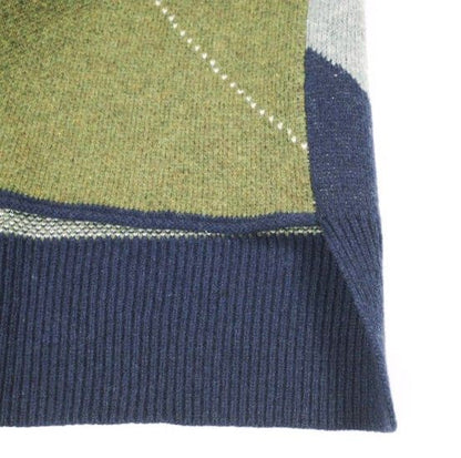アンスクリア Argyle vest ウールベスト