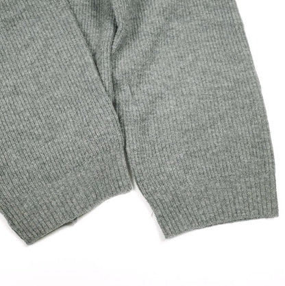 ヨウジヤマモト BLOCKING KNIT WITH ROUND NECK ウールセーター