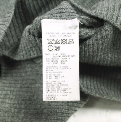 ヨウジヤマモト BLOCKING KNIT WITH ROUND NECK ウールセーター