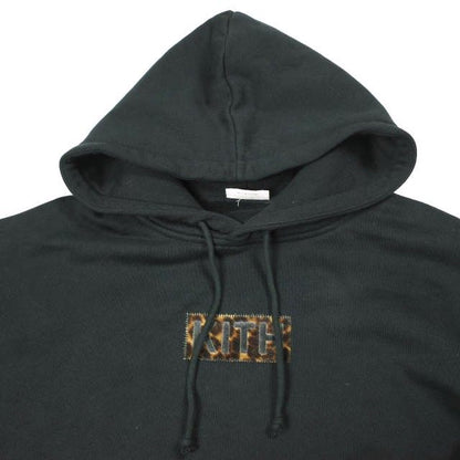 キスニューヨークシティ Classic Logo Leopard Applique コットンパーカー
