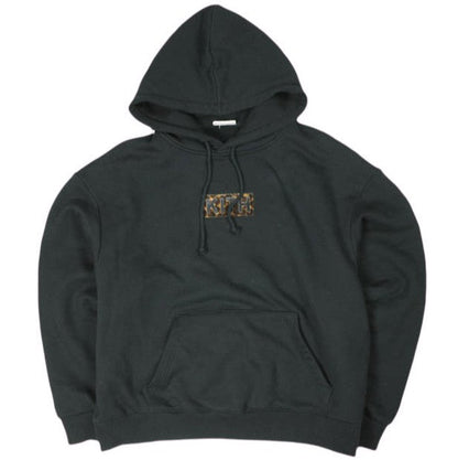 キスニューヨークシティ Classic Logo Leopard Applique コットンパーカー