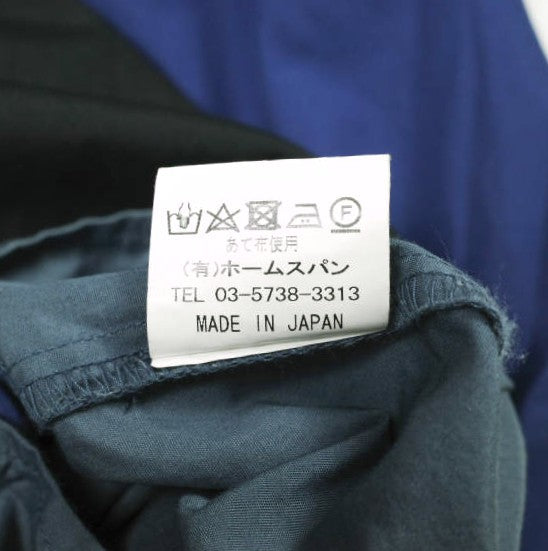 ホームスパン コットンパッチワークワンピース