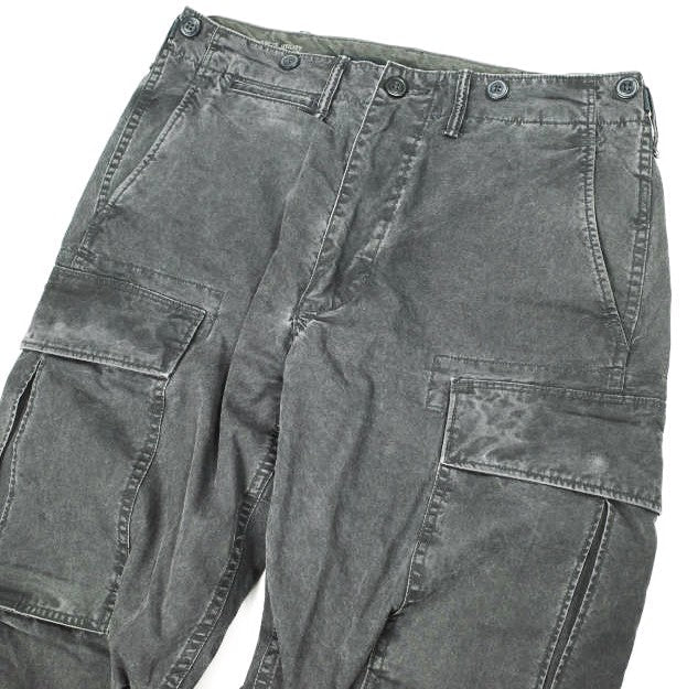 ダブルアールエル Canvas Surplus コットンカーゴパンツ