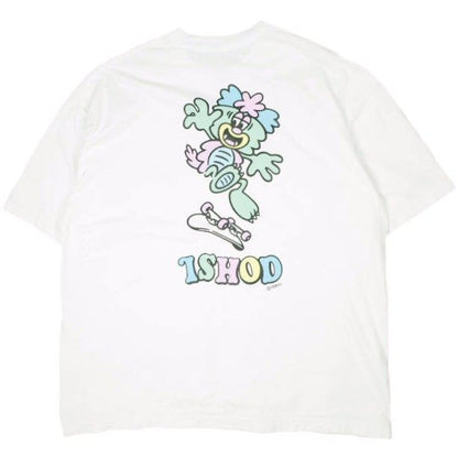 リアルスケートボード VISTY TEE コットンTシャツ