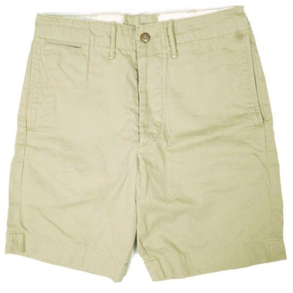 ラルフローレンRRL OFFICERS CHINO SHORTS コットンショーツ