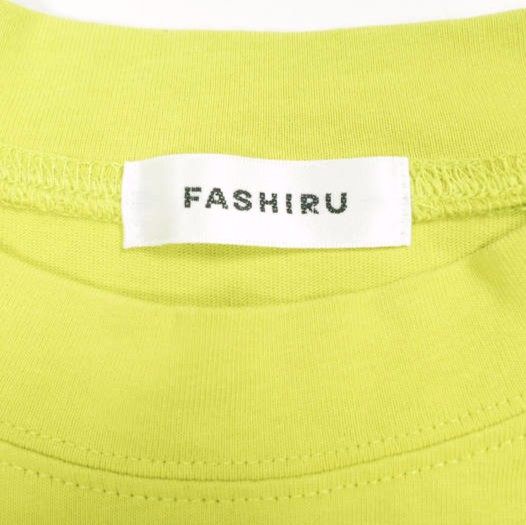 ファシル コットンロングスリーブトップス