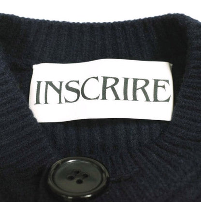 アンスクリア Cropped cardigan ウールカーディガン