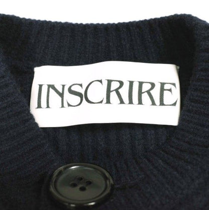 アンスクリア Cropped cardigan ウールカーディガン