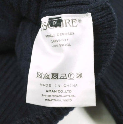 アンスクリア Cropped cardigan ウールカーディガン