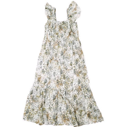 シーニューヨーク Leopard Dress コットンワンピース
