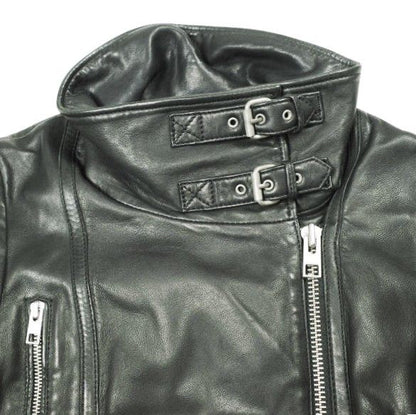 オールセインツ BALES BIKER ラムレザージャケット