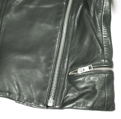 オールセインツ BALES BIKER ラムレザージャケット