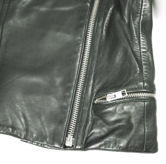 オールセインツ BALES BIKER ラムレザージャケット
