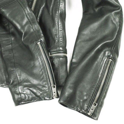 オールセインツ BALES BIKER ラムレザージャケット