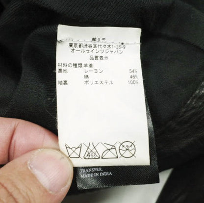 オールセインツ BALES BIKER ラムレザージャケット