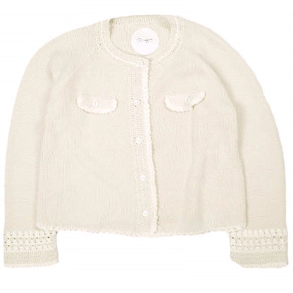 フィータ Lacey Cardigan コットンカーディガン
