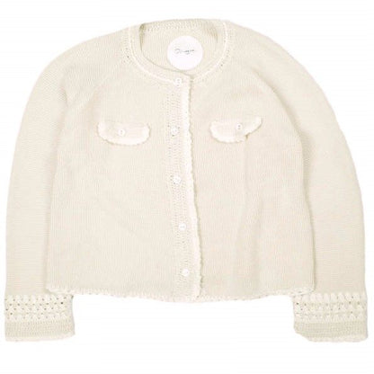 フィータ Lacey Cardigan コットンカーディガン
