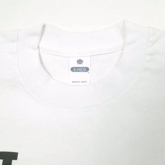 CHEDコットンノースリーブTシャツ