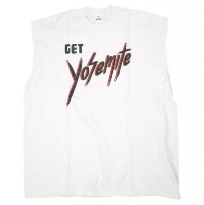 CHEDコットンノースリーブTシャツ