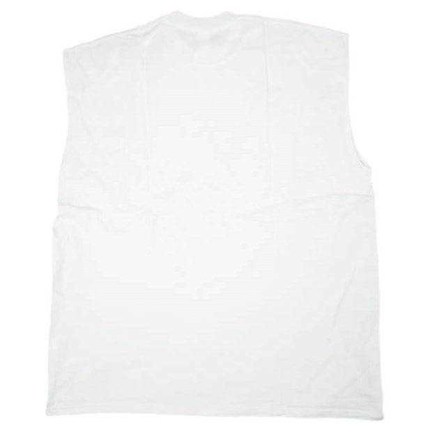 CHEDコットンノースリーブTシャツ