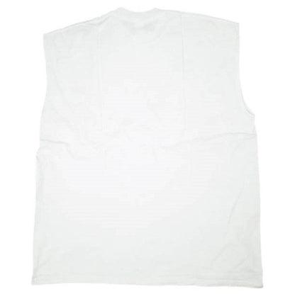CHEDコットンノースリーブTシャツ