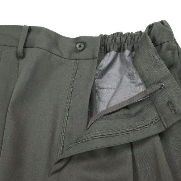 キスニューヨークシティ×シュタイン 101 Two Tuck Easy Trouser ウール トラウザー 限定
