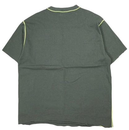 ジージージーグッドピープルグッドステッチンググッドプロダクト Crew Neck Short Sleeve T-shirts コットンナイロン 半袖Tシャツ