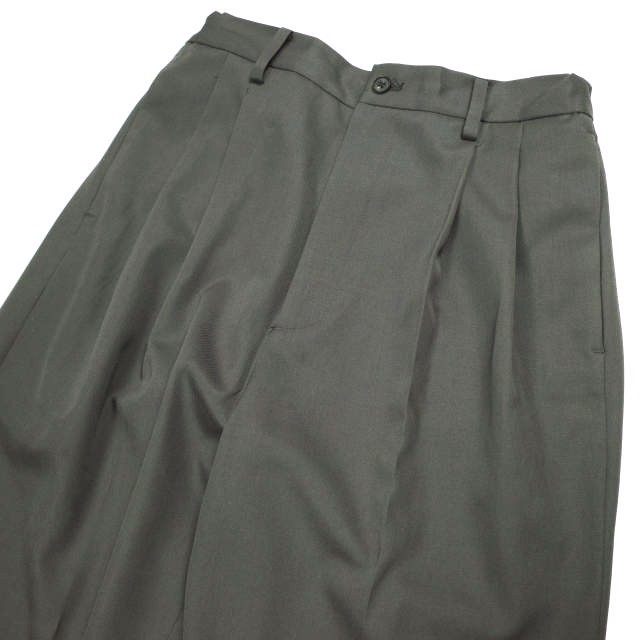 キスニューヨークシティ×シュタイン 101 Two Tuck Easy Trouser ウール トラウザー 限定