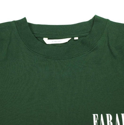 ファーラー Printed Graphic Classic Logo コットン半袖Tシャツ