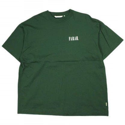 ファーラー Printed Graphic Classic Logo コットン半袖Tシャツ