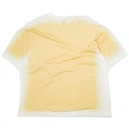 ジージージーグッドピープルグッドステッチンググッドプロダクト フェードプリント コットン 半袖Tシャツ